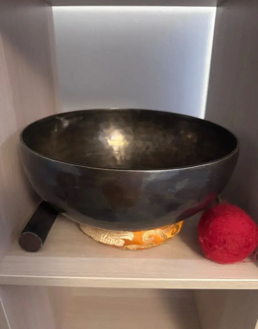 Tibetská mísa - sedm kovů - ručně vyklepávaná 28cm/2.3kg