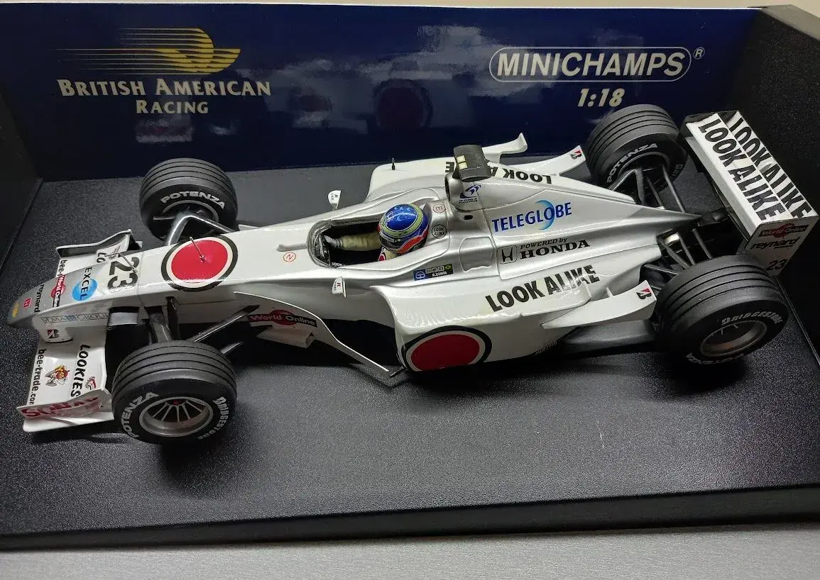 BAR HONDA 02 2000 RICARDO ZONTA MINICHAMPS 1:18