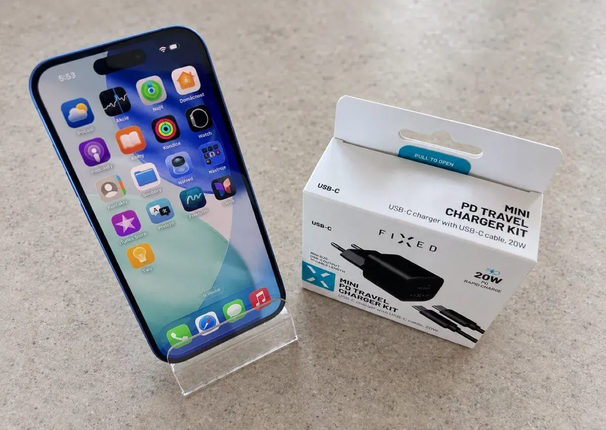 iPhone 16 256 GB Ultramarine – 91% baterie, záruka