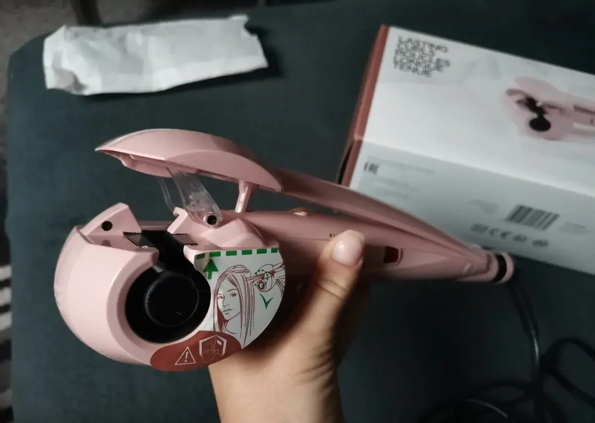 Kulma babyliss rose blush curl