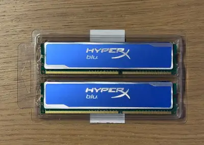 4GB DDR3 (2x 2GB) 1333 MHz Kingston HyperX Blu