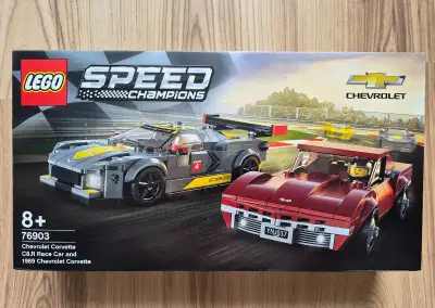 LEGO Speed Champions 76903 Chevrolet Corvette C8.R a 1969