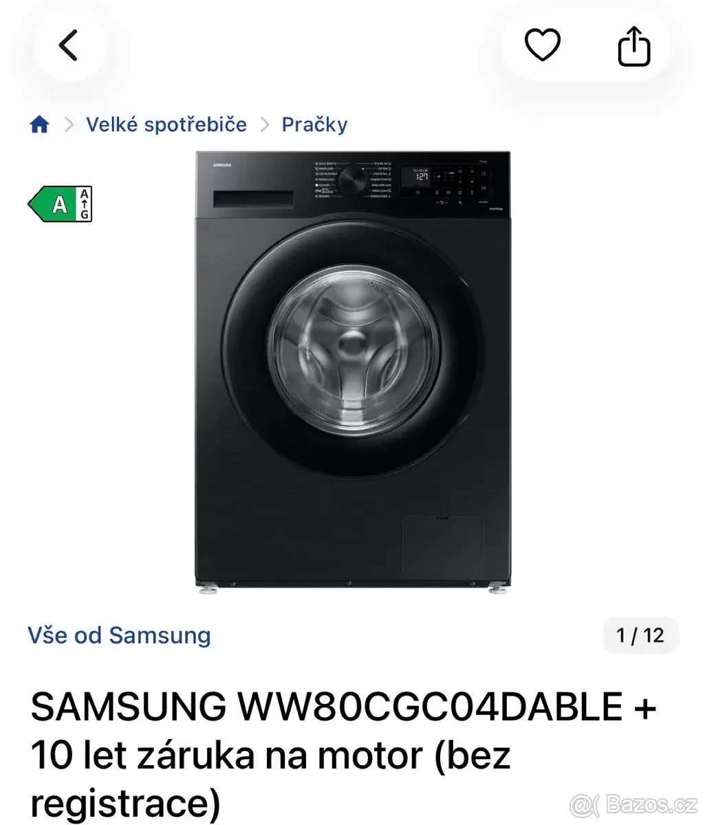 Pračka a sušička samsung