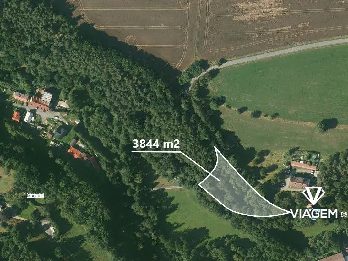 Zahrada 3 844 m²