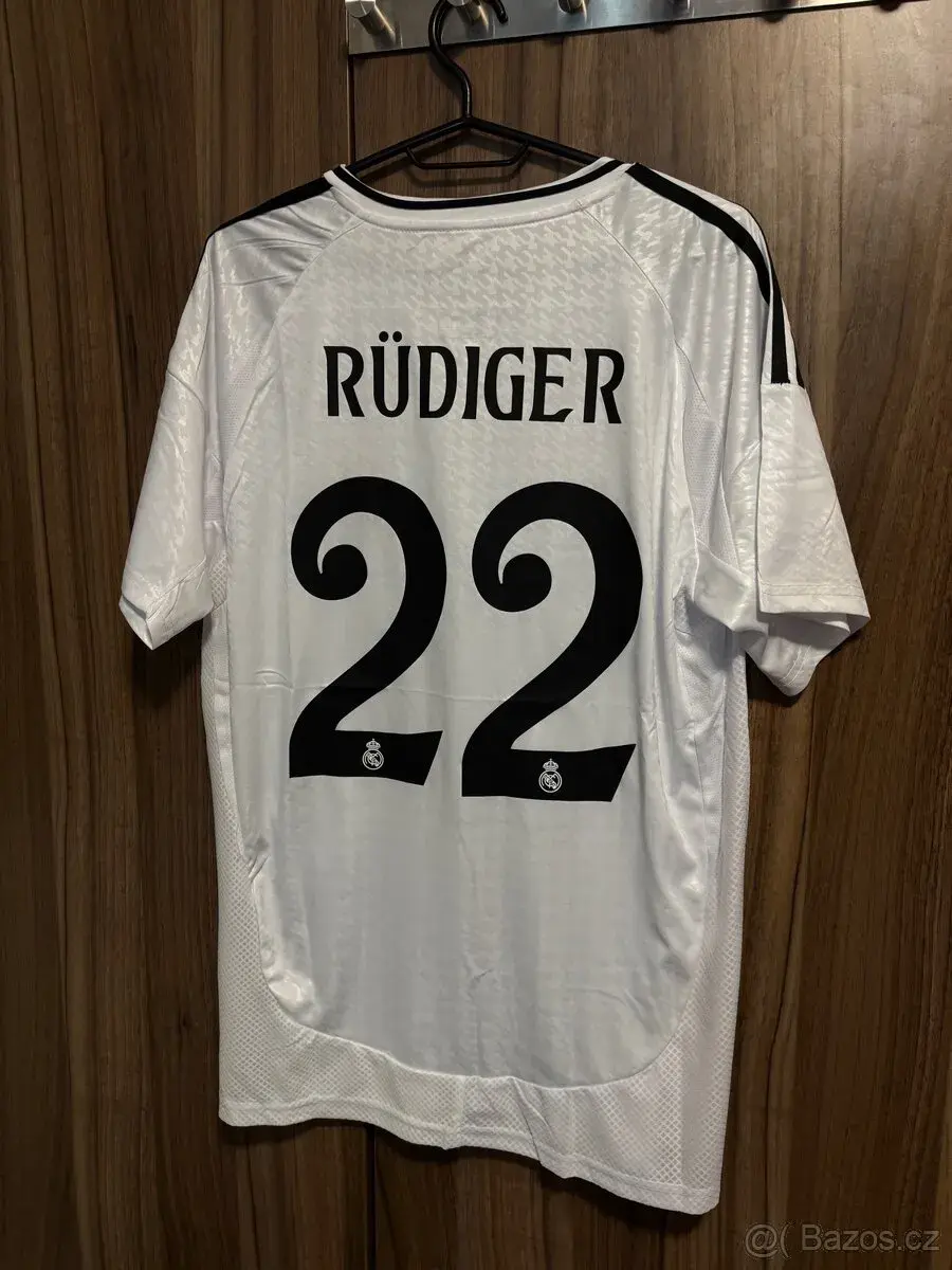 Real Madrid Rudiger 22 domácí dres