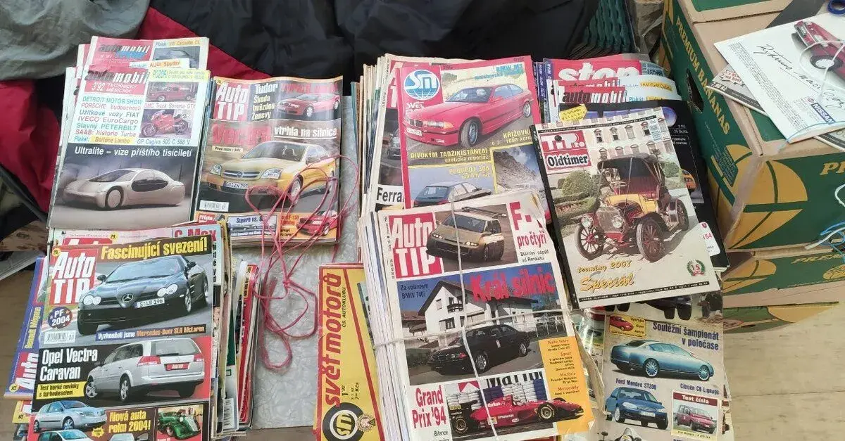 Motoristické časopisy, auto časopisy