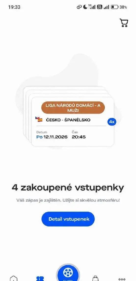 Česko vs Španělsko liga národů