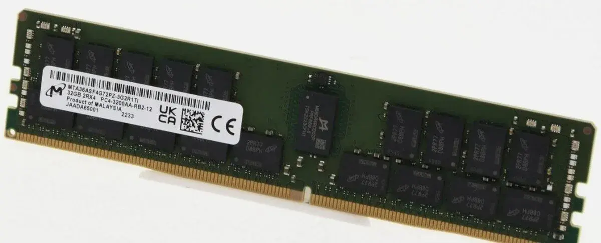 Micron 32GB ECC rdimm 3200MHz -
