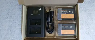 Nová USB KF Concept a 2 baterie pro Nikon EN-EL25