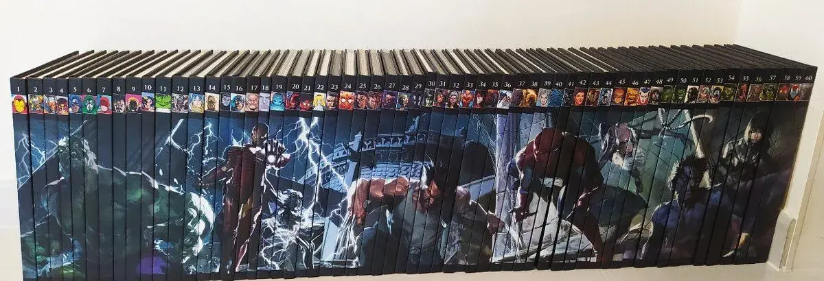 Ultimátní komiksový komplet (60 dílů) Marvel - stav