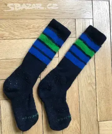 Icebreaker lyžařské teplé ponožky merino vel 5 let
