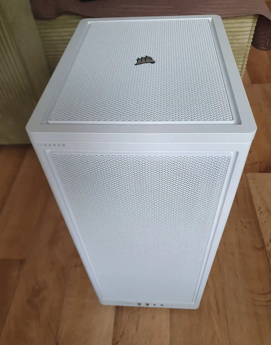 ITX Case Corsair 2000D bílá