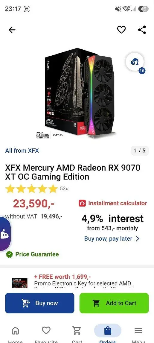 Radeon RX 9070 XT Radeon RX 9070 XT OC Gaming Edition
