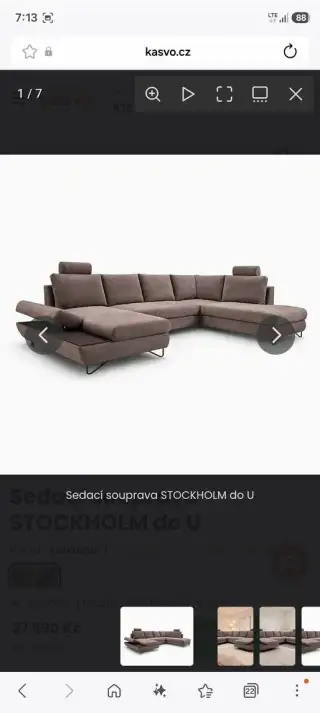 Sedacka Stockholm do U