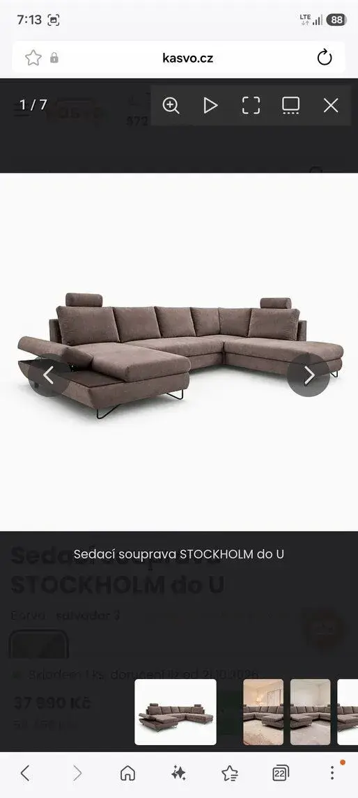 Sedacka Stockholm do U