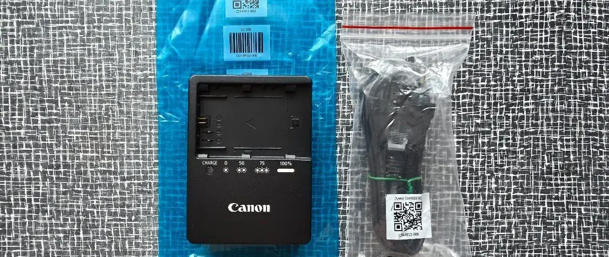 Originální nabíječka Canon LC-E6E
