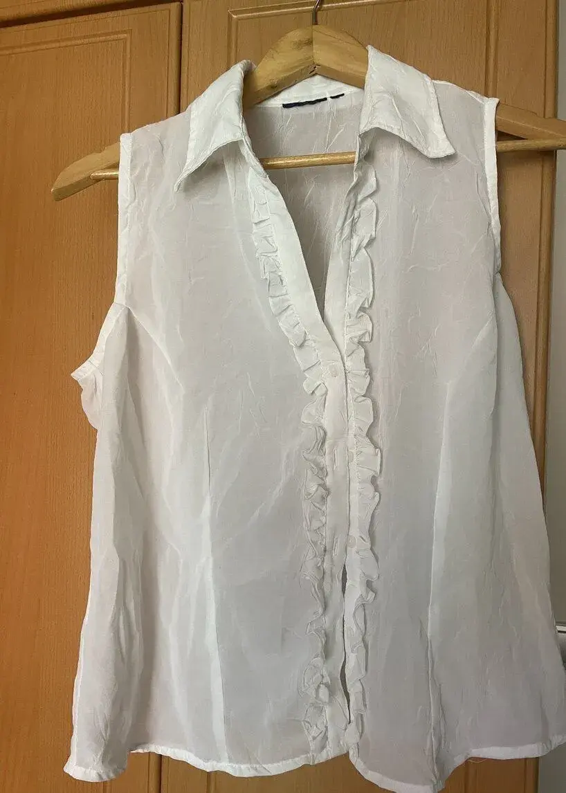 Dámská bílá halenka, vel. 36, S