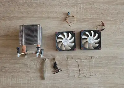 Procesorový chladič Cooler Master Hyper TX3 + 2× ventilátor