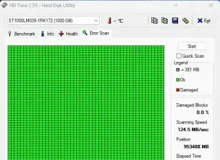 zánovní 2,5" 1TB Seagate SATA III (v provozu pouze 3293h)