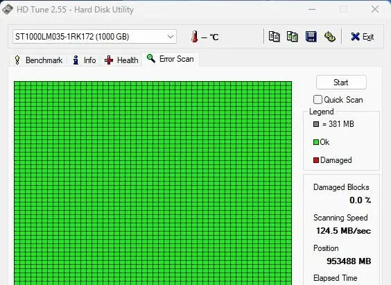 zánovní 2,5" 1TB Seagate SATA III (v provozu pouze 3293h)