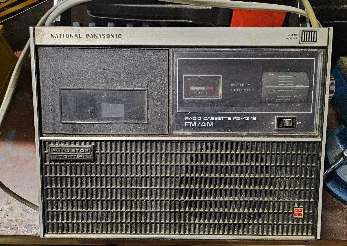 Historické Radio Cassette magnetofon PANASONIC