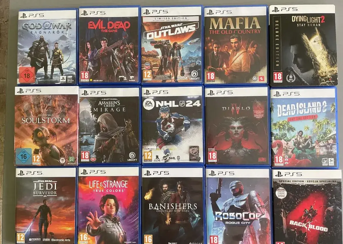 Hry na PLAYSTATION 5, 4, 3