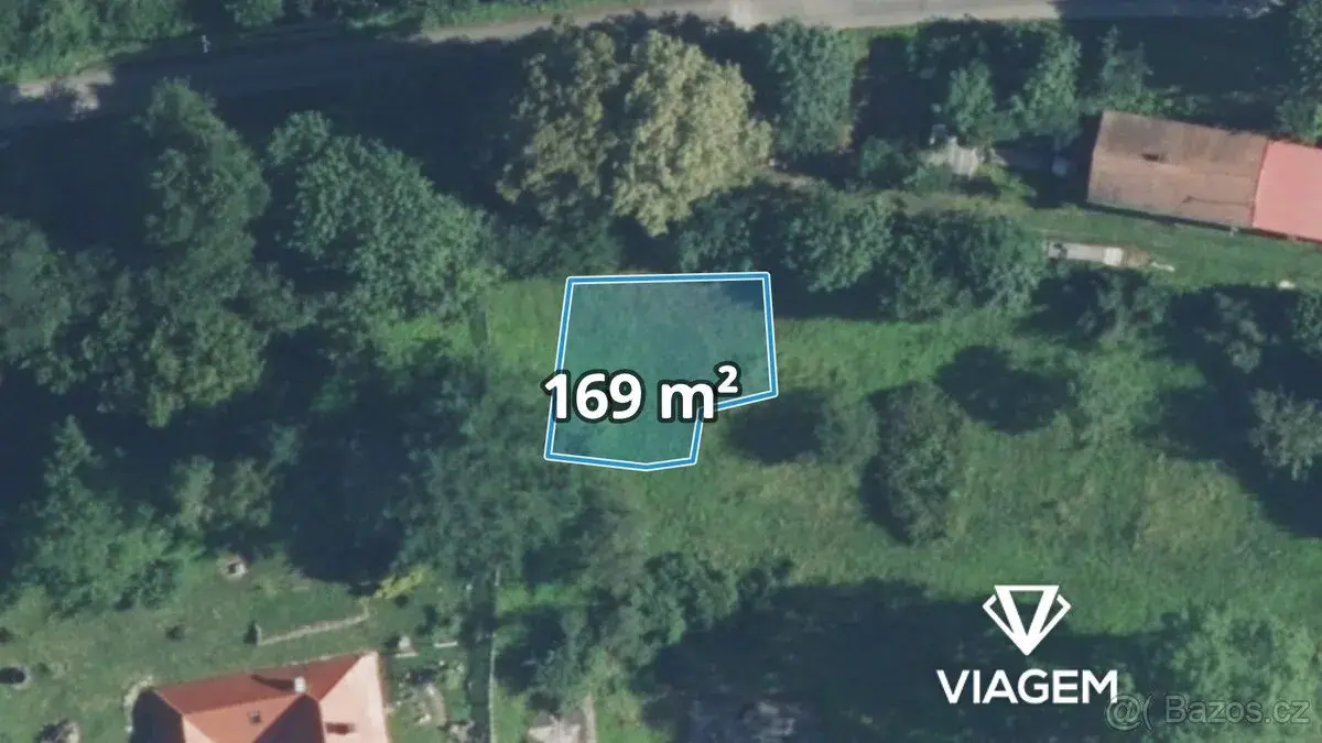Nemovitost – pozemek 169 m²