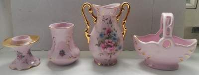 Růžový porcelán