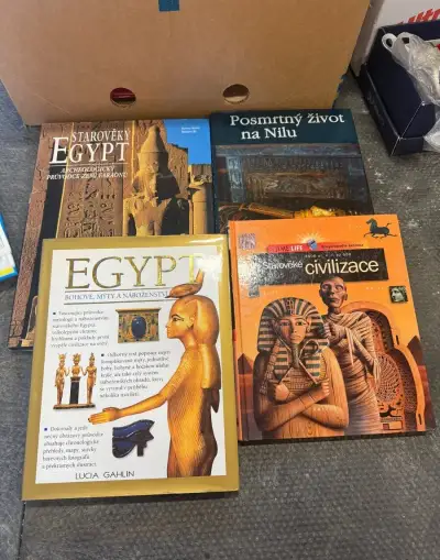 Starověký Egypt knihy cena za celek