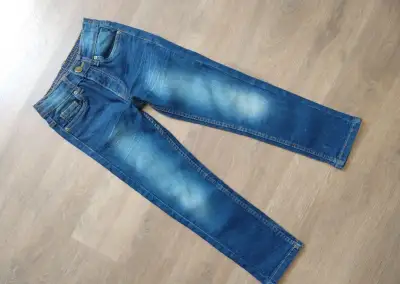 Dívčí kalhoty riflové vel. 116