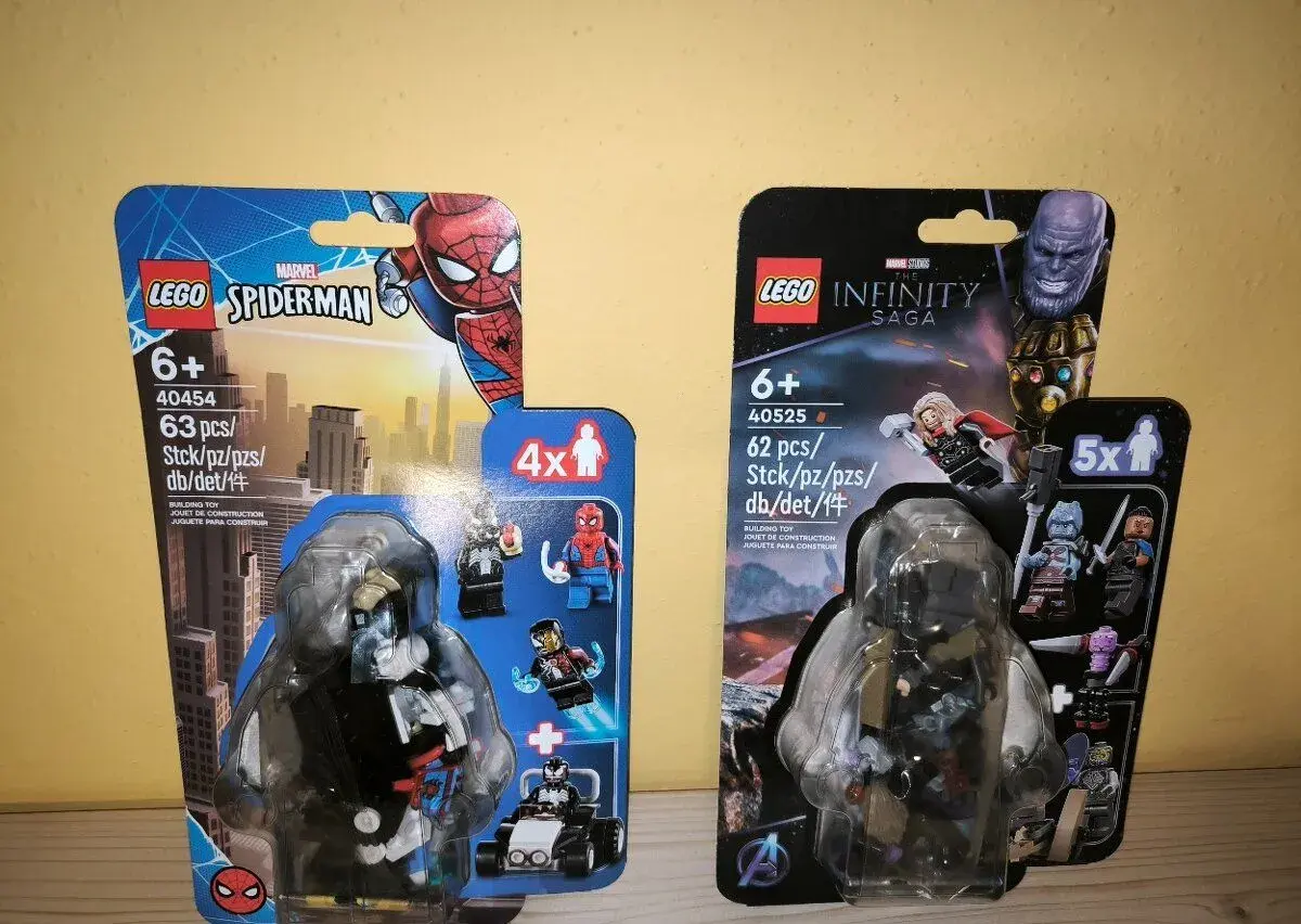 Lego Marvel 40454 a 40525