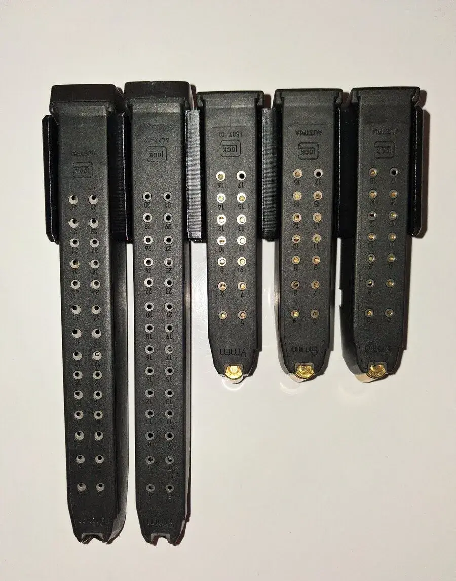 Držák na 5 zásobníků GLOCK