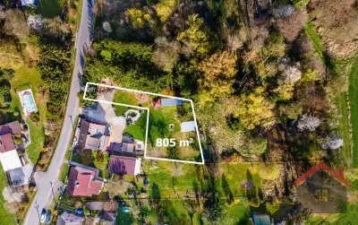 Prodej slunného stavebního pozemku v Medovém Újezdě 805m2