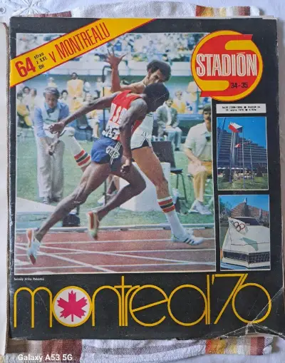Časopis STADION č. 34-35. Speciál MONTREAL 76