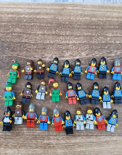 LEGO CASTLE. Rytíři,wolfpack,forestman