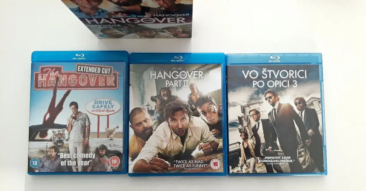 Pařba kolekce 1-3 blu-ray