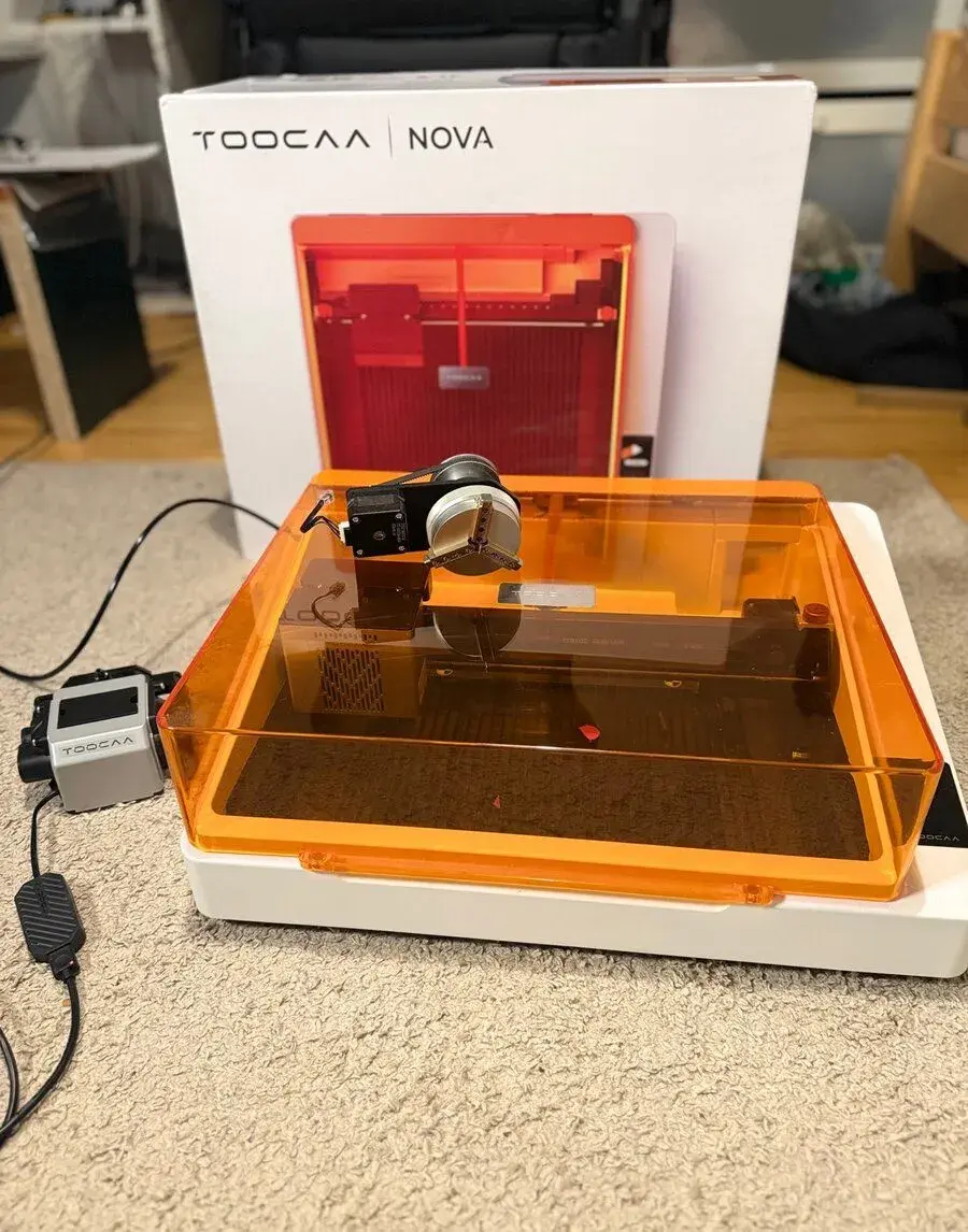 Laserový plotr TOOCAA NOVA 20W rotační modul
