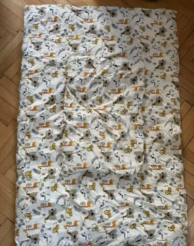 Deka, polštář i povlečení do postýlky