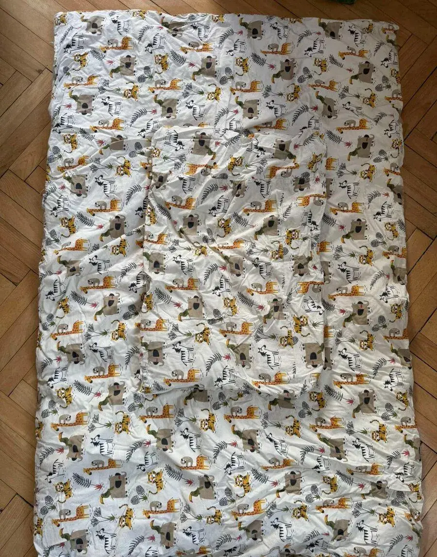 Deka, polštář i povlečení do postýlky