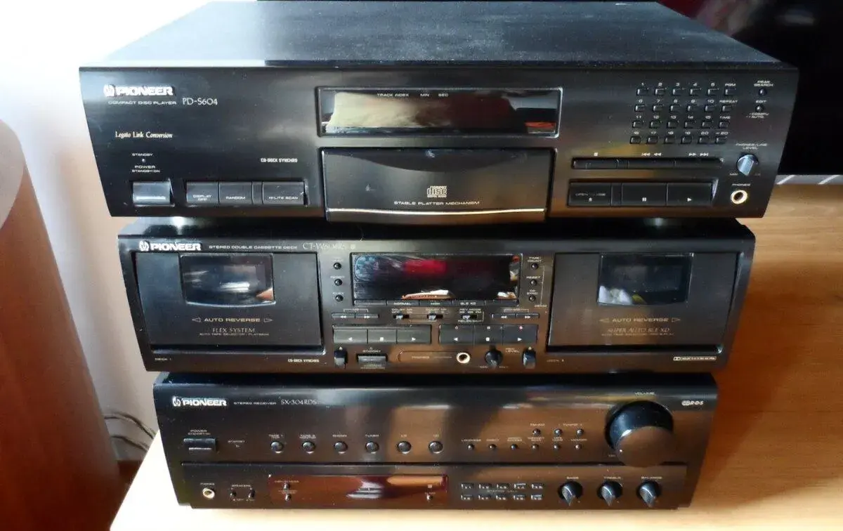 Pioneer SX-304RDS,PD-S604,CT-W604RS