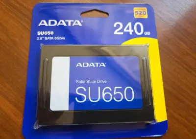Nový SSD disk ADATA SU650 240GB SATA 6Gb/s