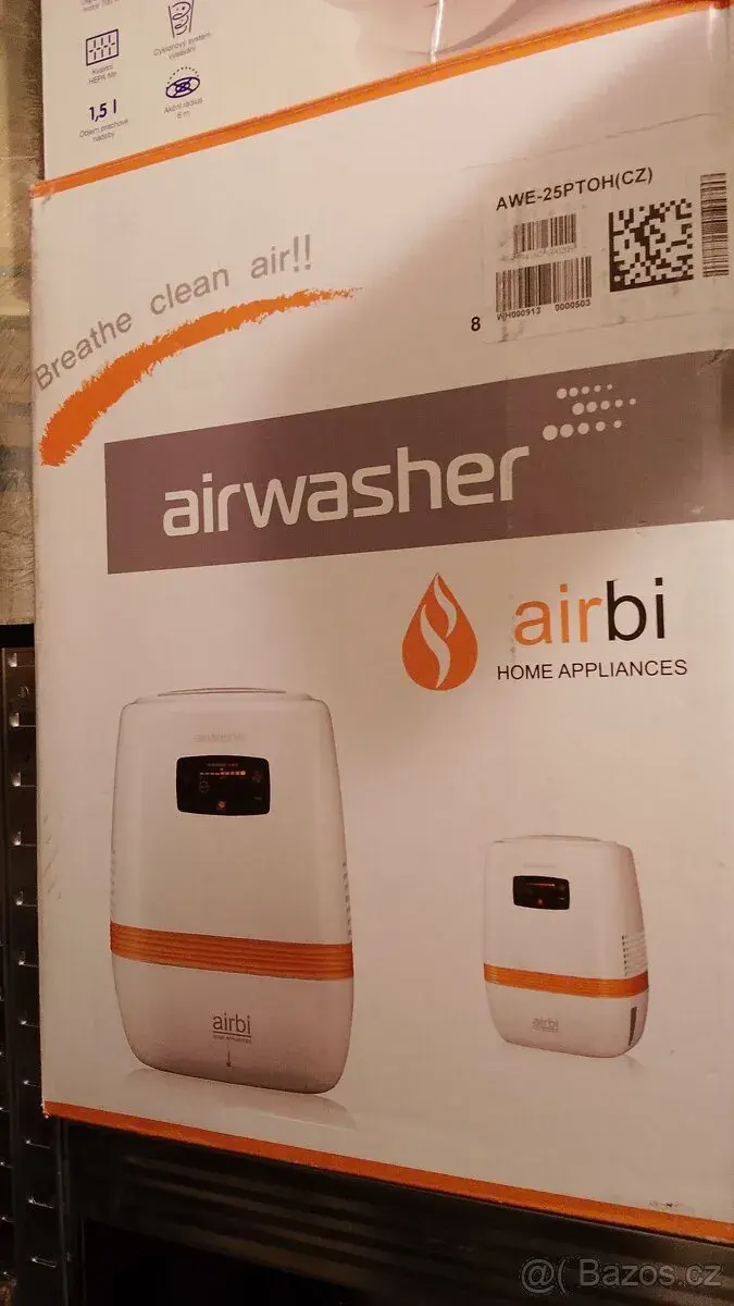 Čistič a zvlhčovač vzduchu Airbi