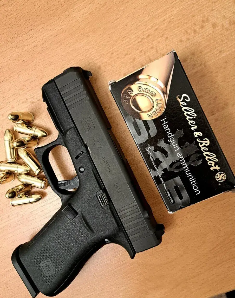 PISTOLE GLOCK 43X, 9 MM LUGER, GEN5