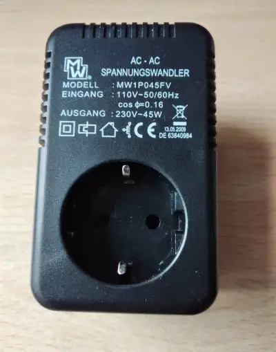adapter do Ameriky 110-240V