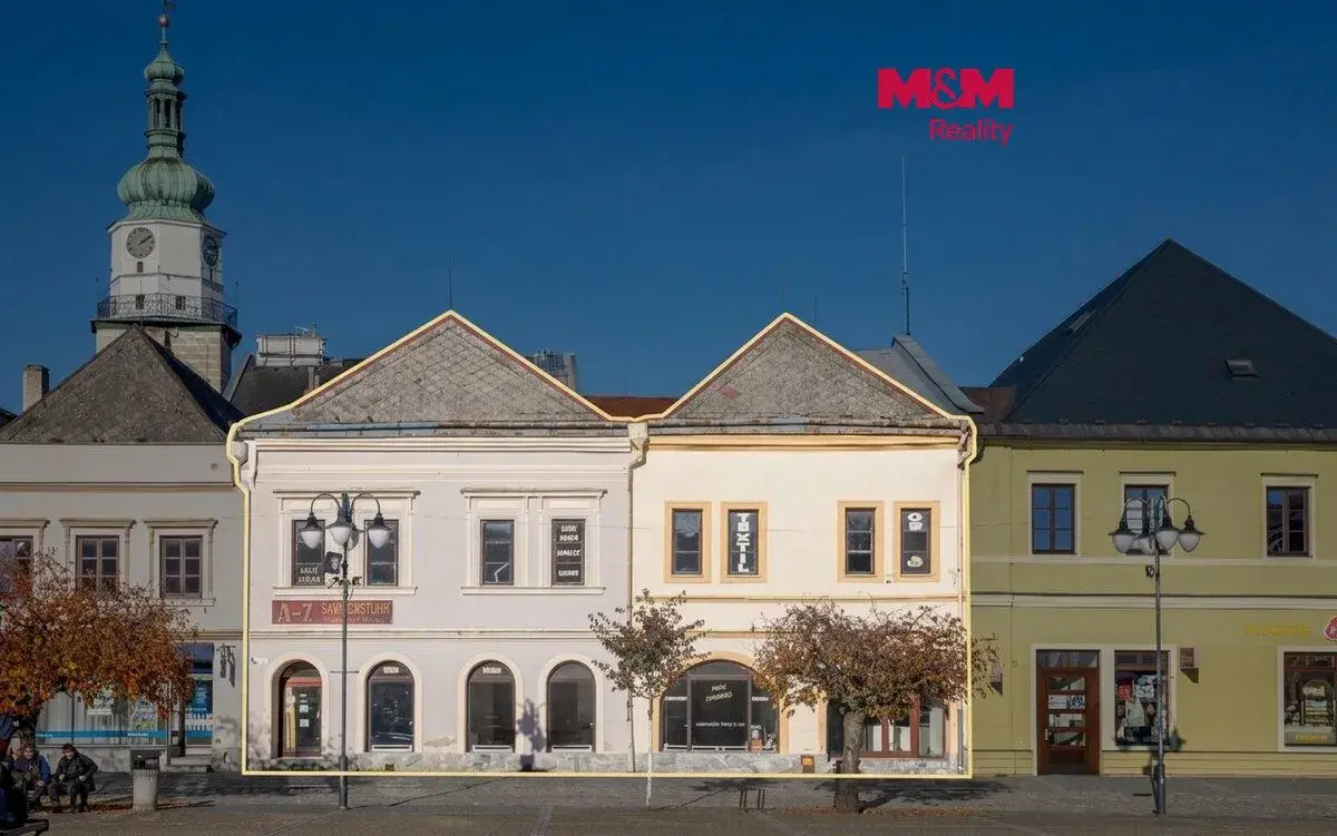 Prodej domu, 550 m², Bruntál, ul. nám. Míru