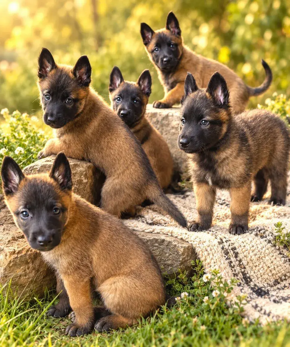 Štěňata belgického ovčáka Malinois