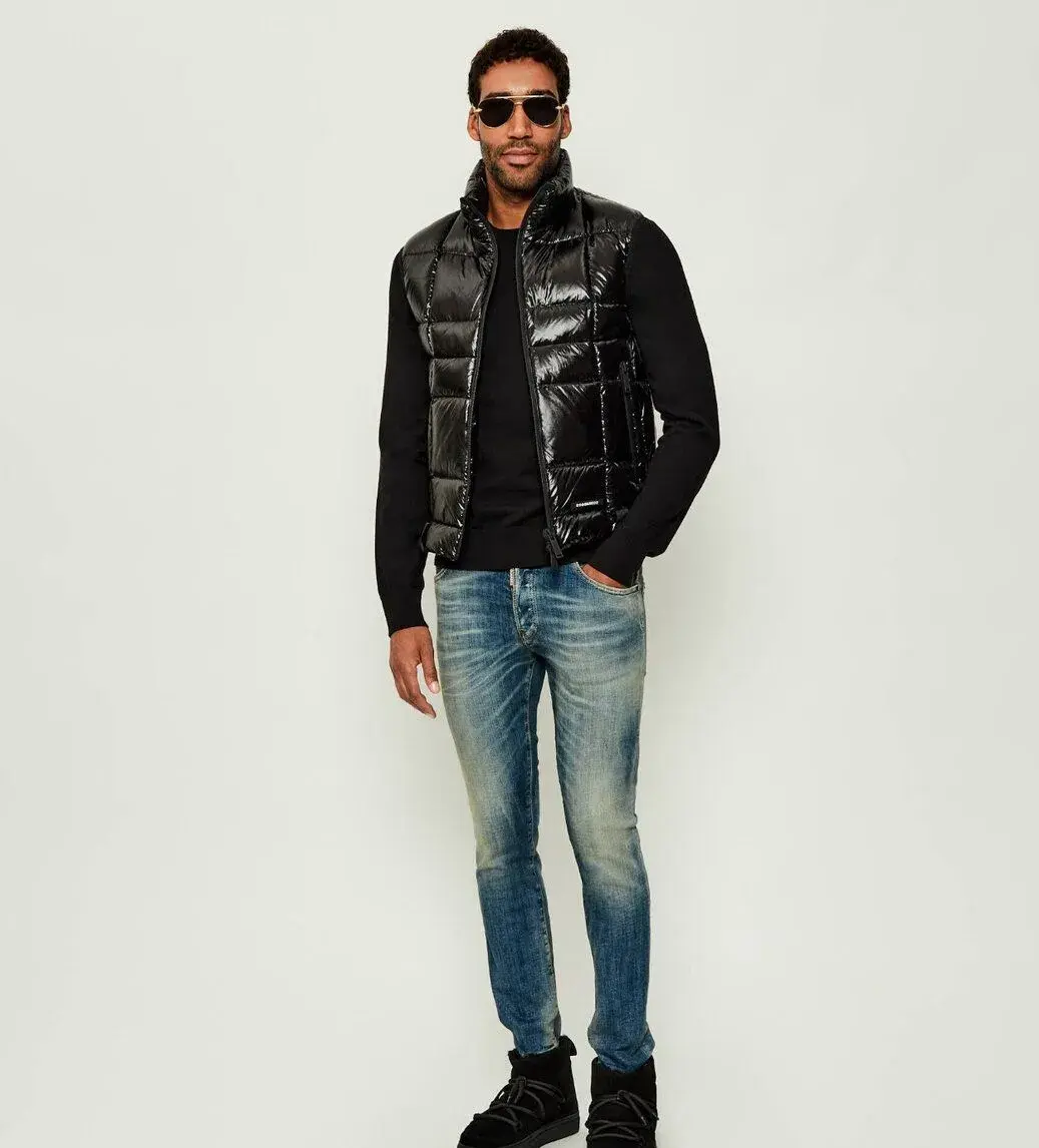 DSQUARED2 STYLOVÉ PÁNSKÉ DŽÍNY SLIMKY