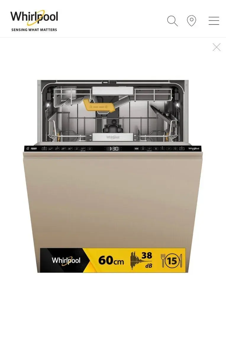 Nová myčka WHIRLPOOL WH8IA15AM3TUSO-Maxi Space CENA