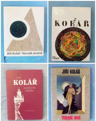 4 x Jiří Kolář Slovník metod, Týdeník 1968, + 2 ks - 733 str