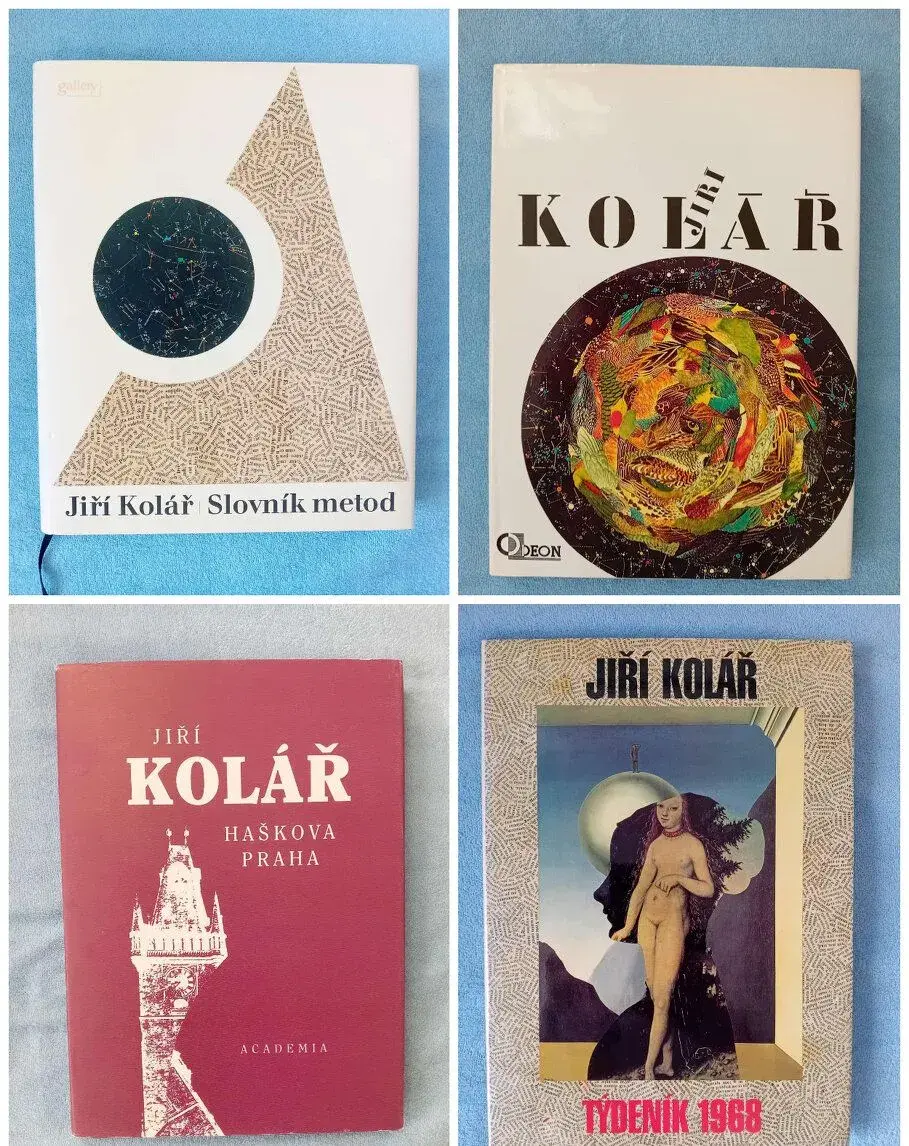 4 x Jiří Kolář Slovník metod, Týdeník 1968, + 2 ks - 733 str